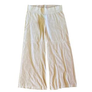 Y2K Pink Juicy Couture Velour Wide Leg Pants Size Large